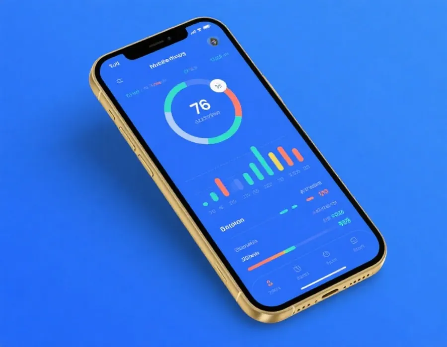 应用数据看板示意图
